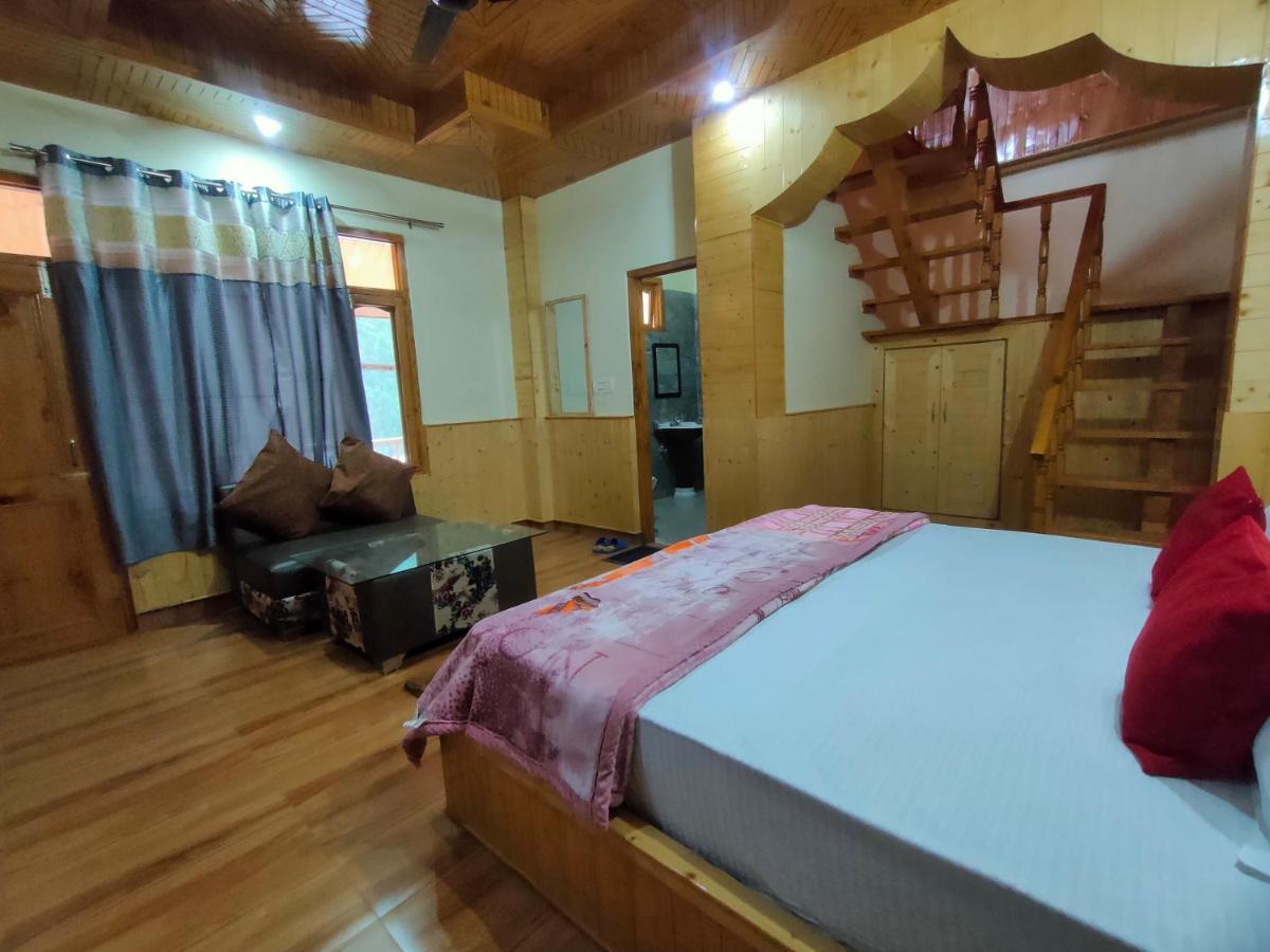 Mid Orchard Cottage, Kasol Exterior foto