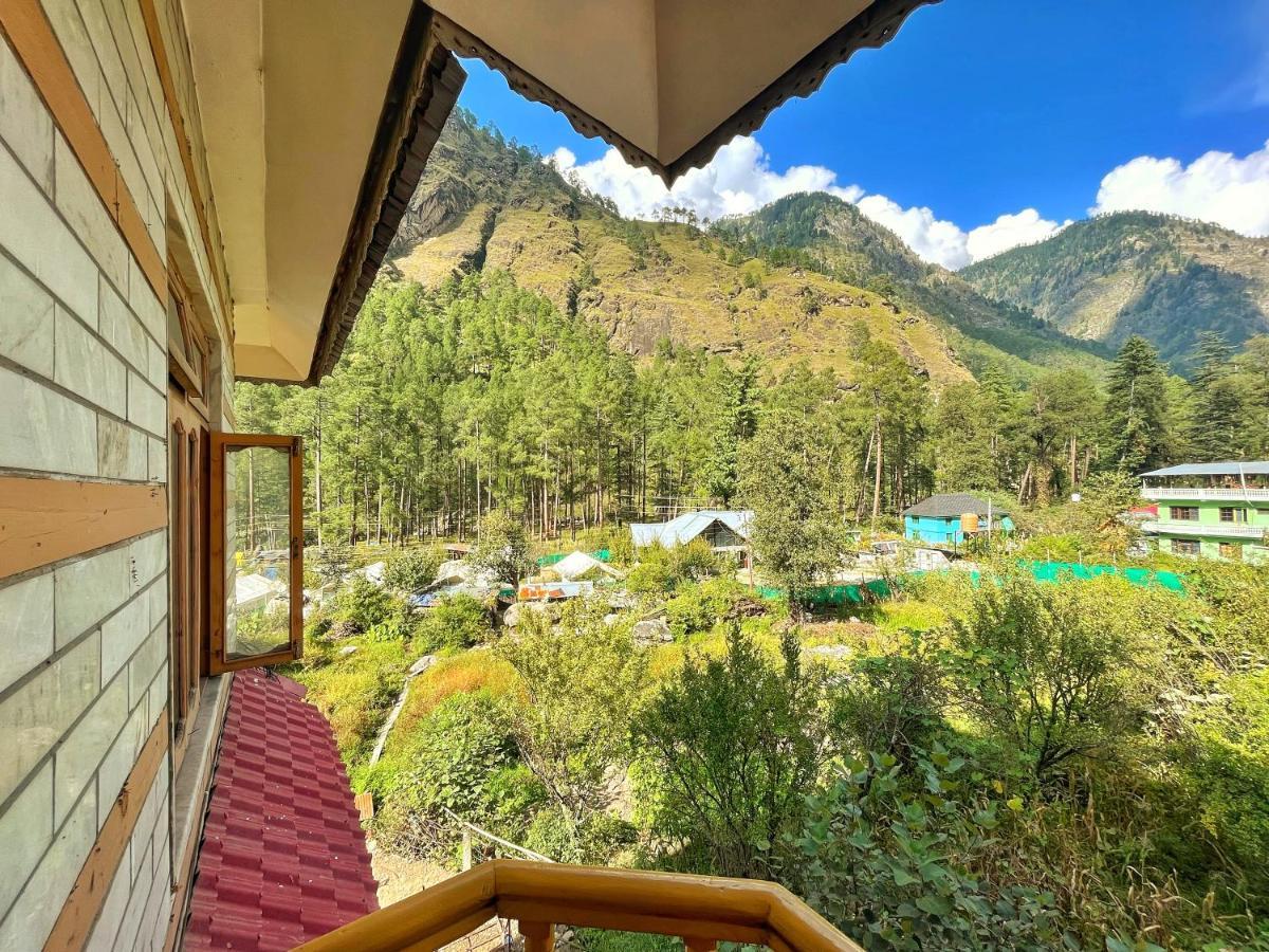 Mid Orchard Cottage, Kasol Exterior foto