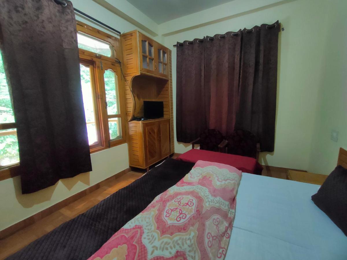 Mid Orchard Cottage, Kasol Exterior foto